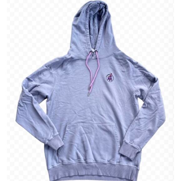Barstool Sports "The Stoolie" Purple Tie-Dye Hoodie Men's Sweatshirt - Size M - Picture 1 of 7